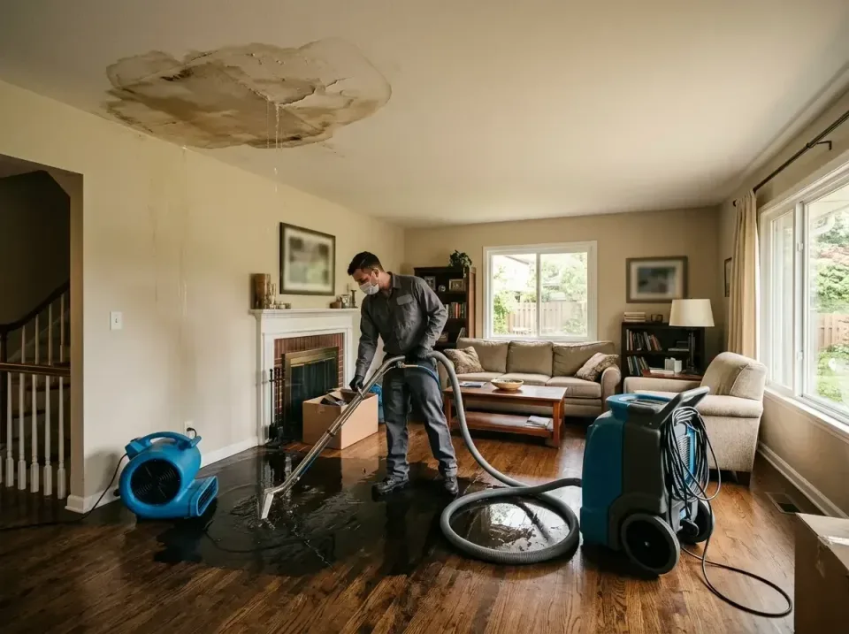 attic-pipe-burst-ceiling-drip-008 — frequently asked questions, Water Damage Restoration & Carpet Care in Olathe, KS